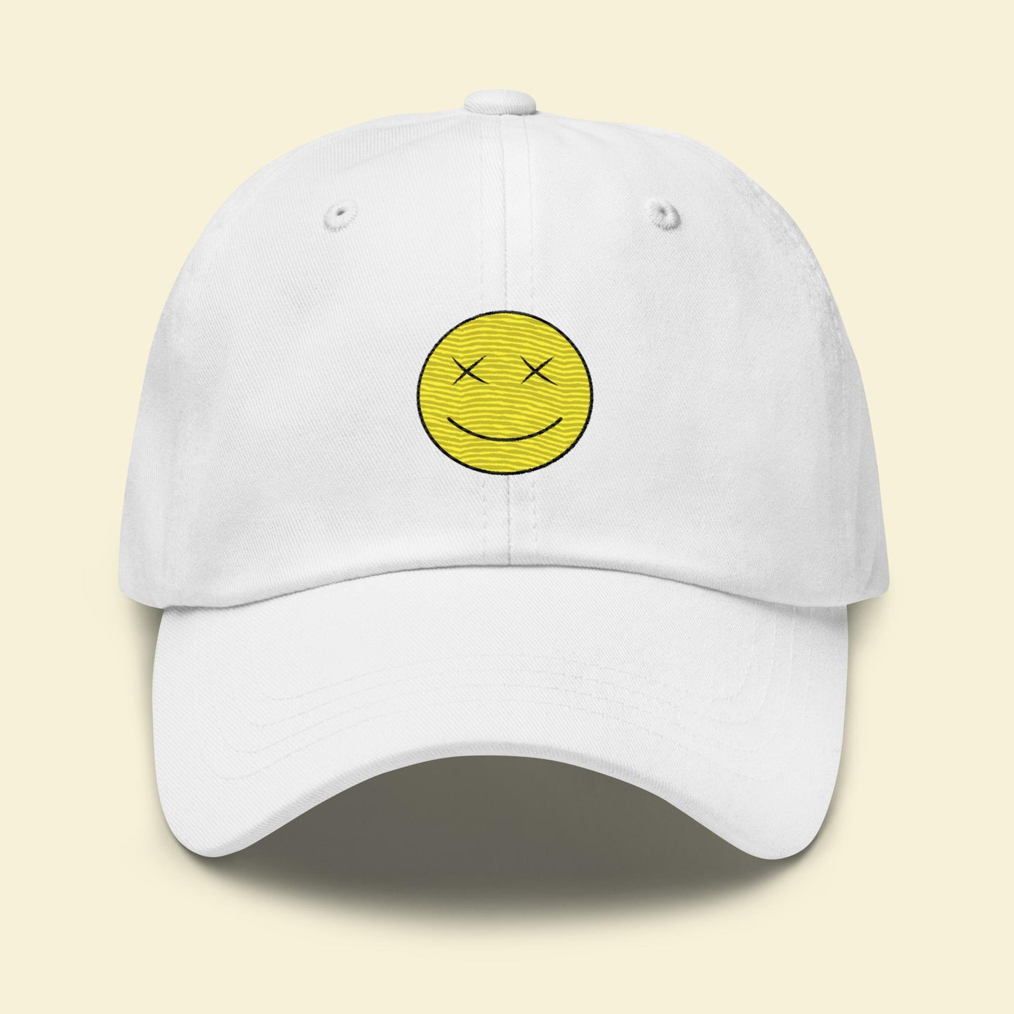 X Smiley Face Dad Hat