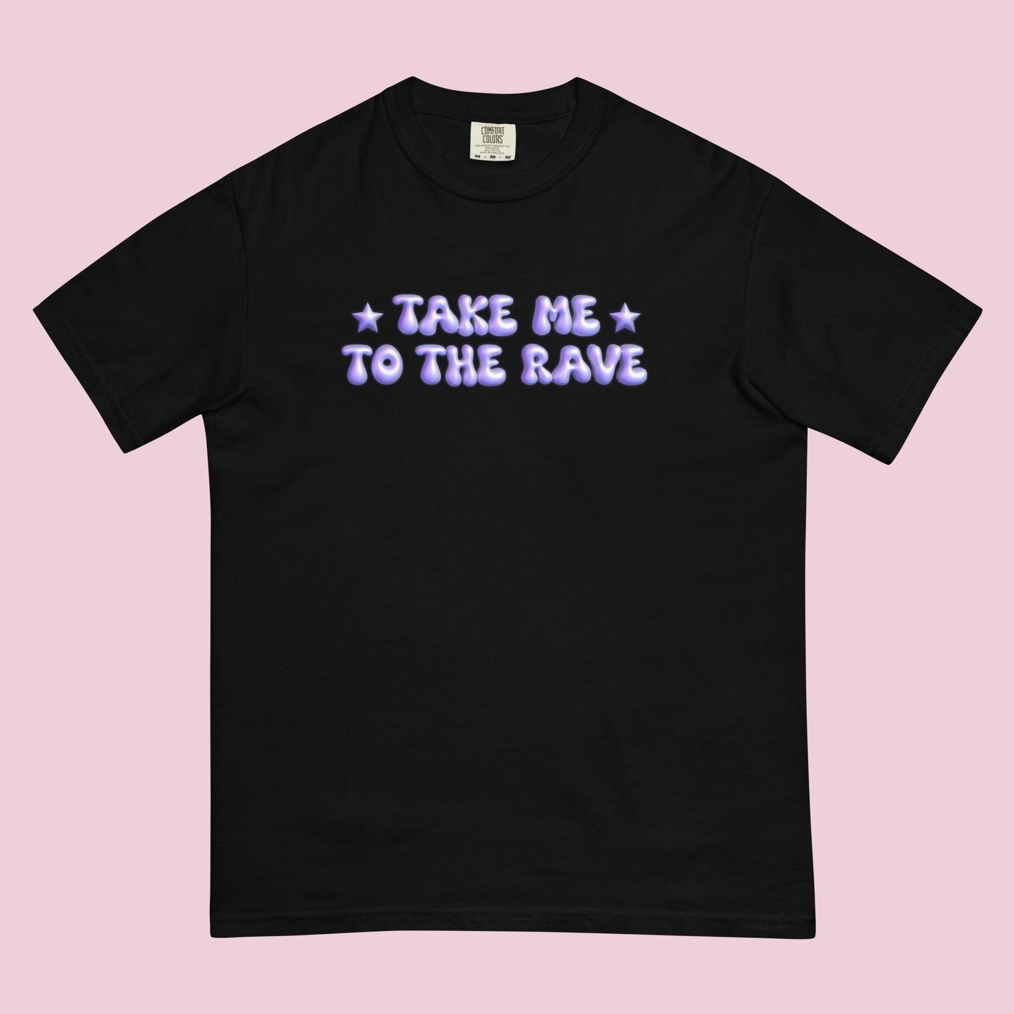 Take Me to the Rave Unisex Garment-Dyed Heavyweight T-shirt