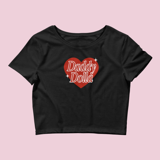 Daddy Dolla Women’s Crop Baby Tee