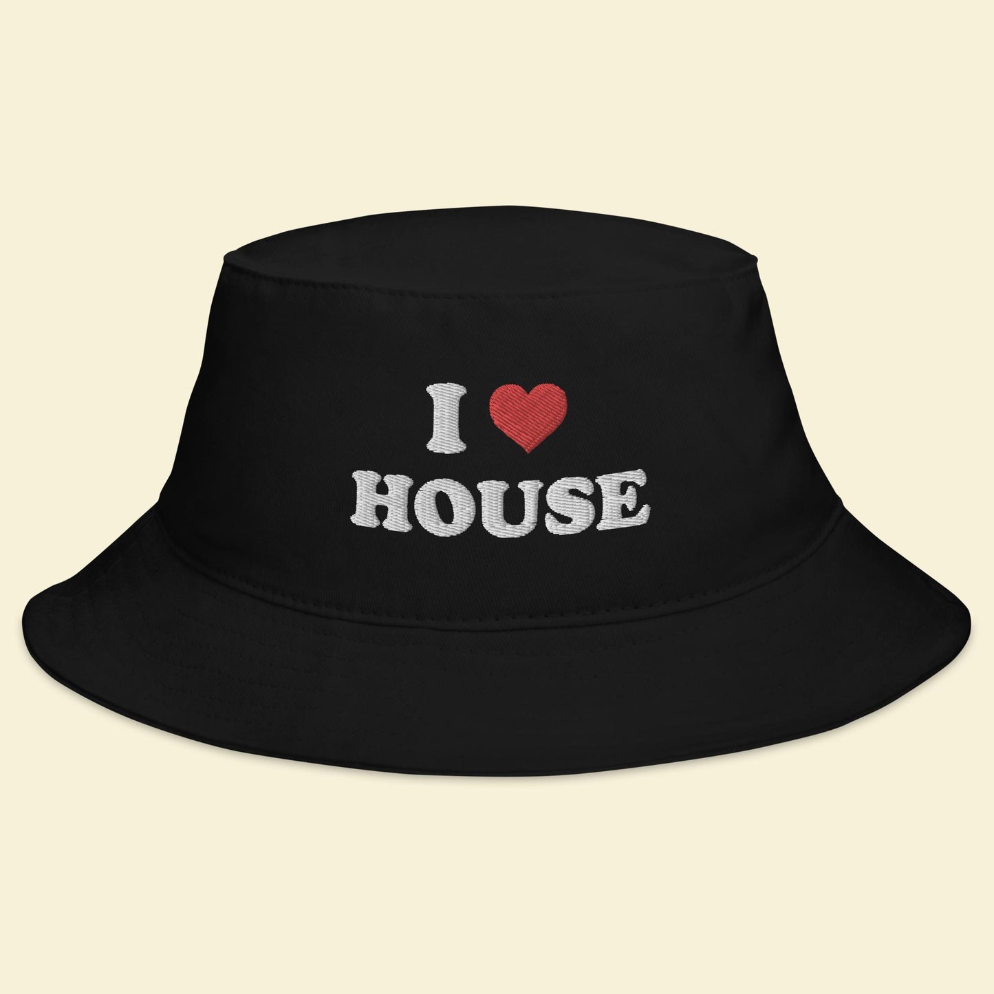 I Love House Music Bucket Hat