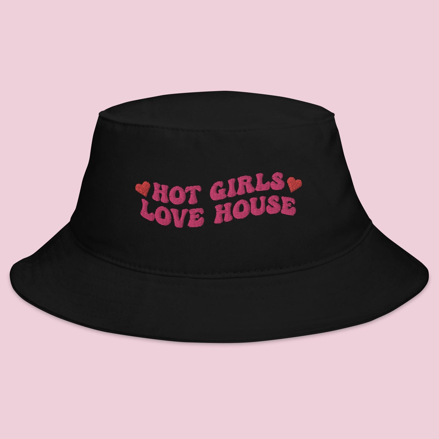 Hot Girls Love House Music Bucket Hat
