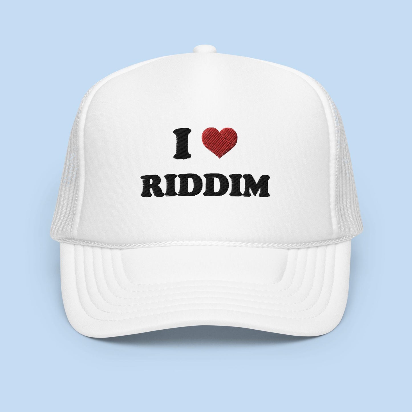 I Love Riddim Foam Trucker Hat
