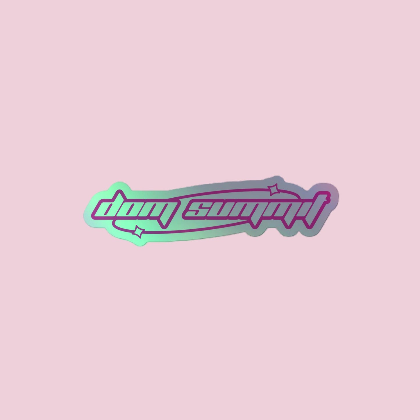 Dom Summit Holographic Sticker