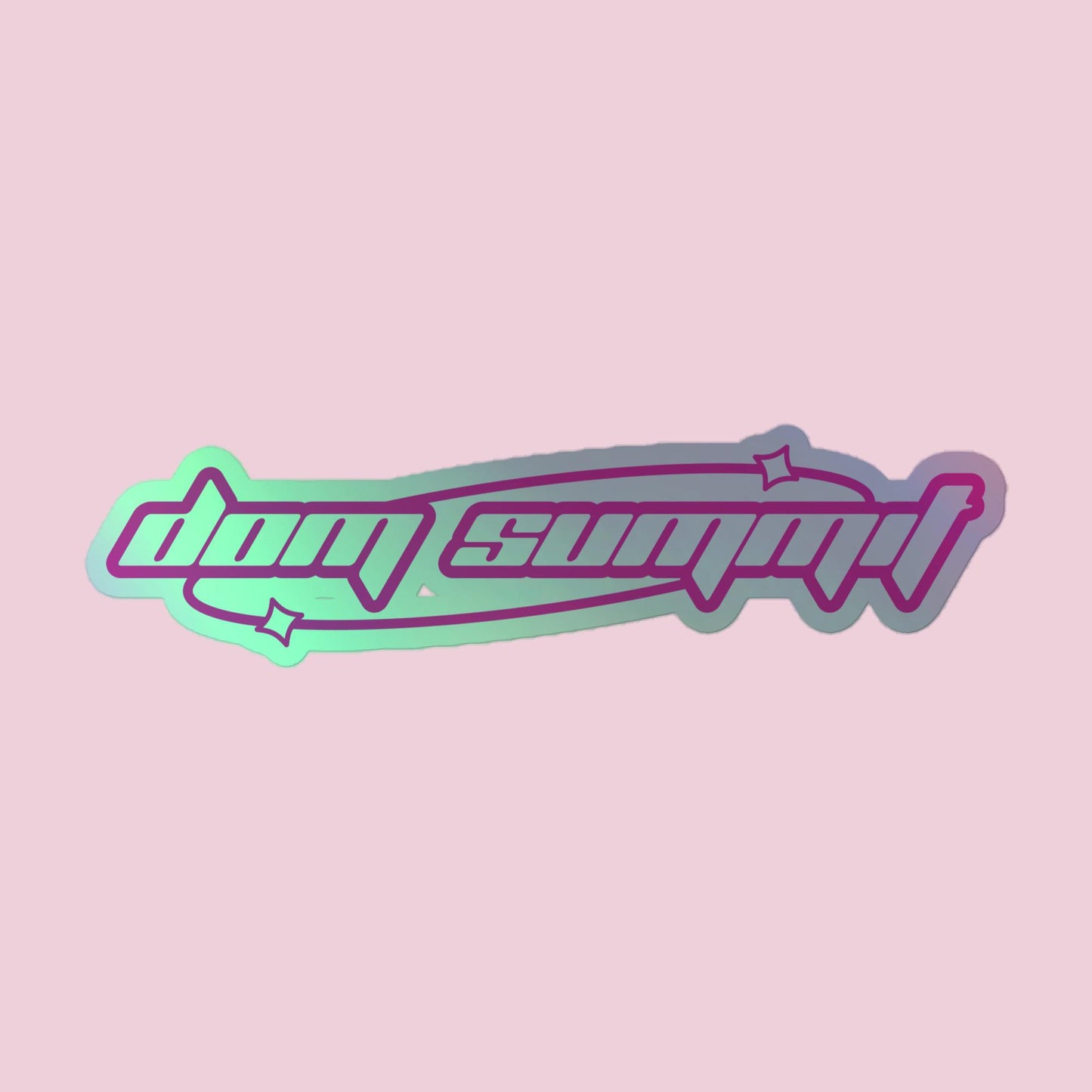Dom Summit Holographic Sticker