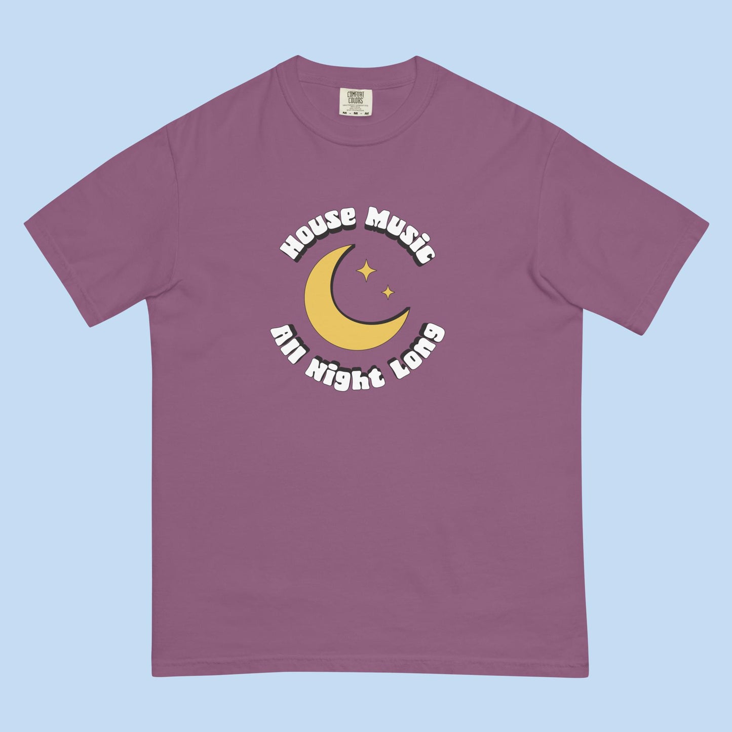 House Music Garment-Dyed Heavyweight Unisex T-Shirt