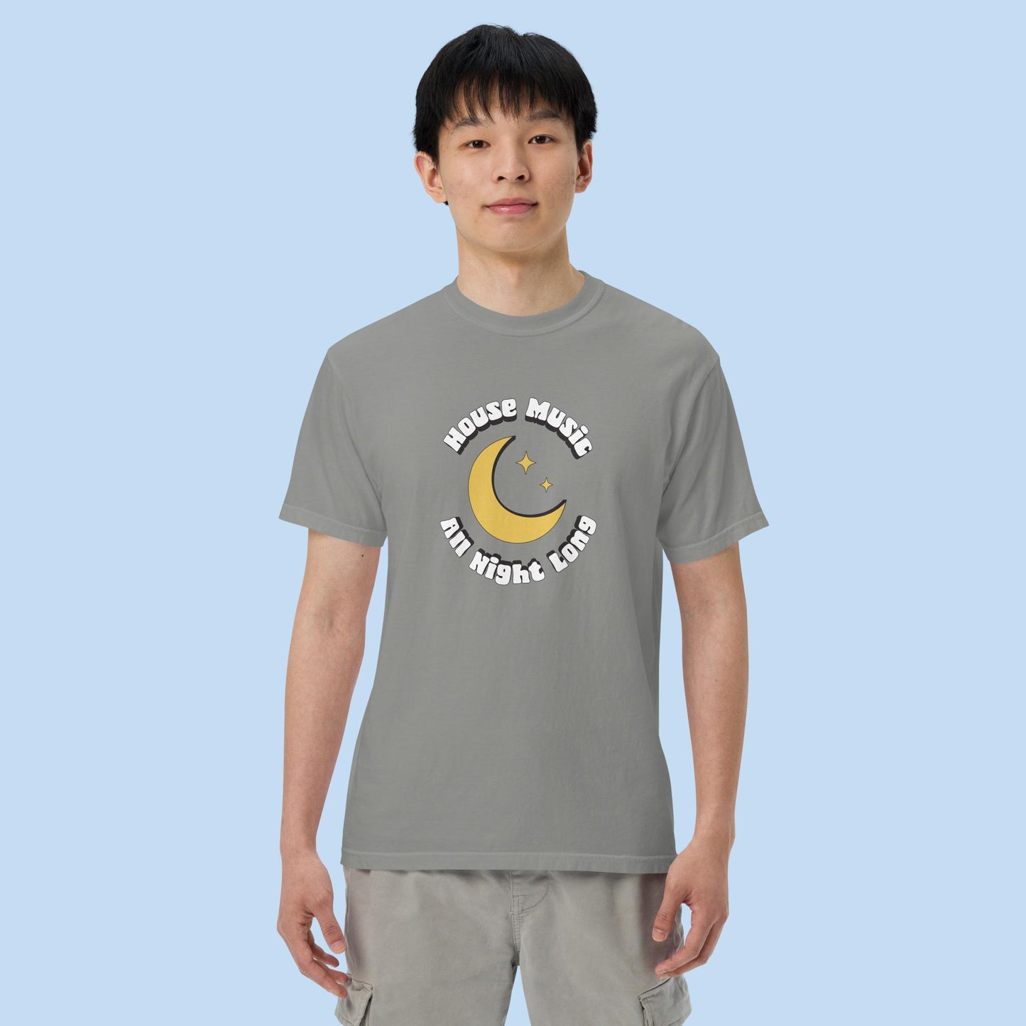 House Music Garment-Dyed Heavyweight Unisex T-Shirt