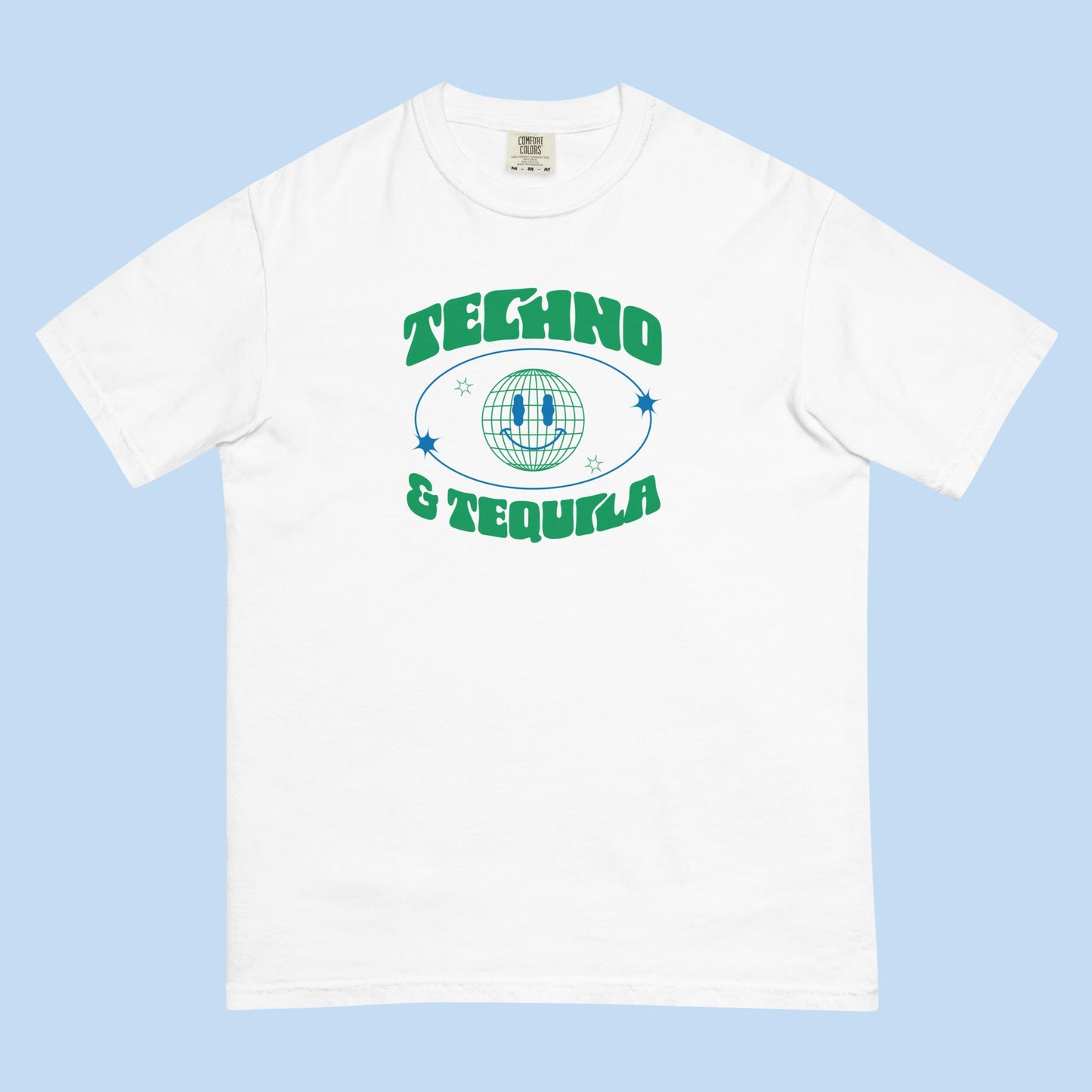 Techno & Tequila Garment-Dyed Heavyweight T-Shirt