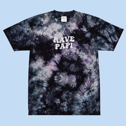 Rave Papi Unisex Oversized Tie-Dye T-shirt