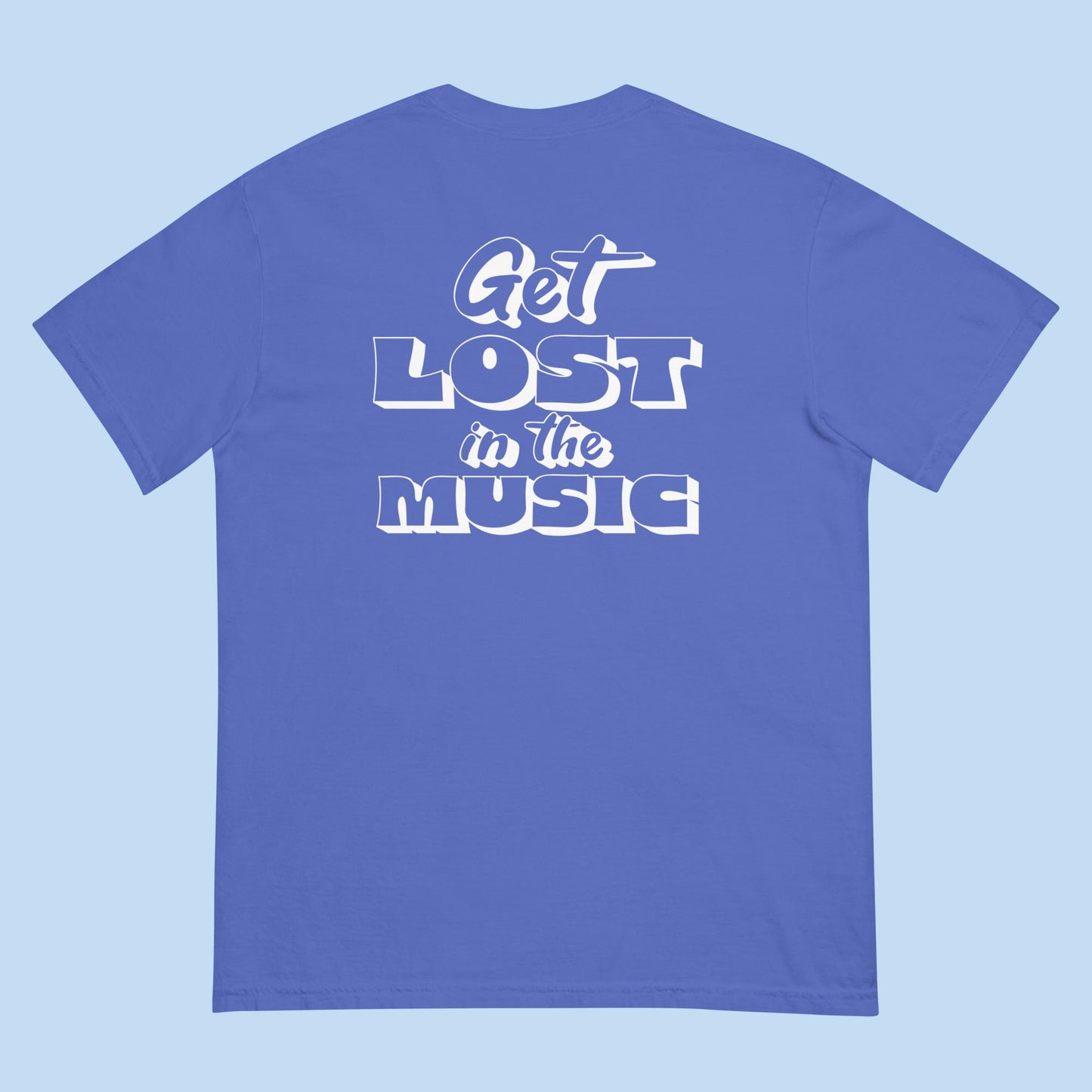 Get Lost in the Music Unisex Garment-Dyed Heavyweight T-Shirt