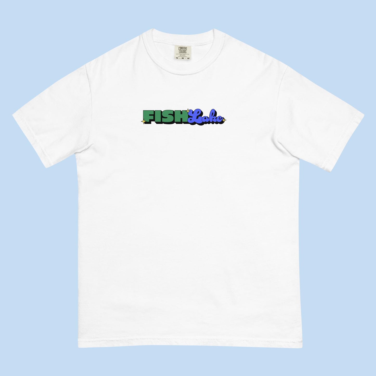 Fish Lake Unisex Garment-Dyed Heavyweight T-shirt