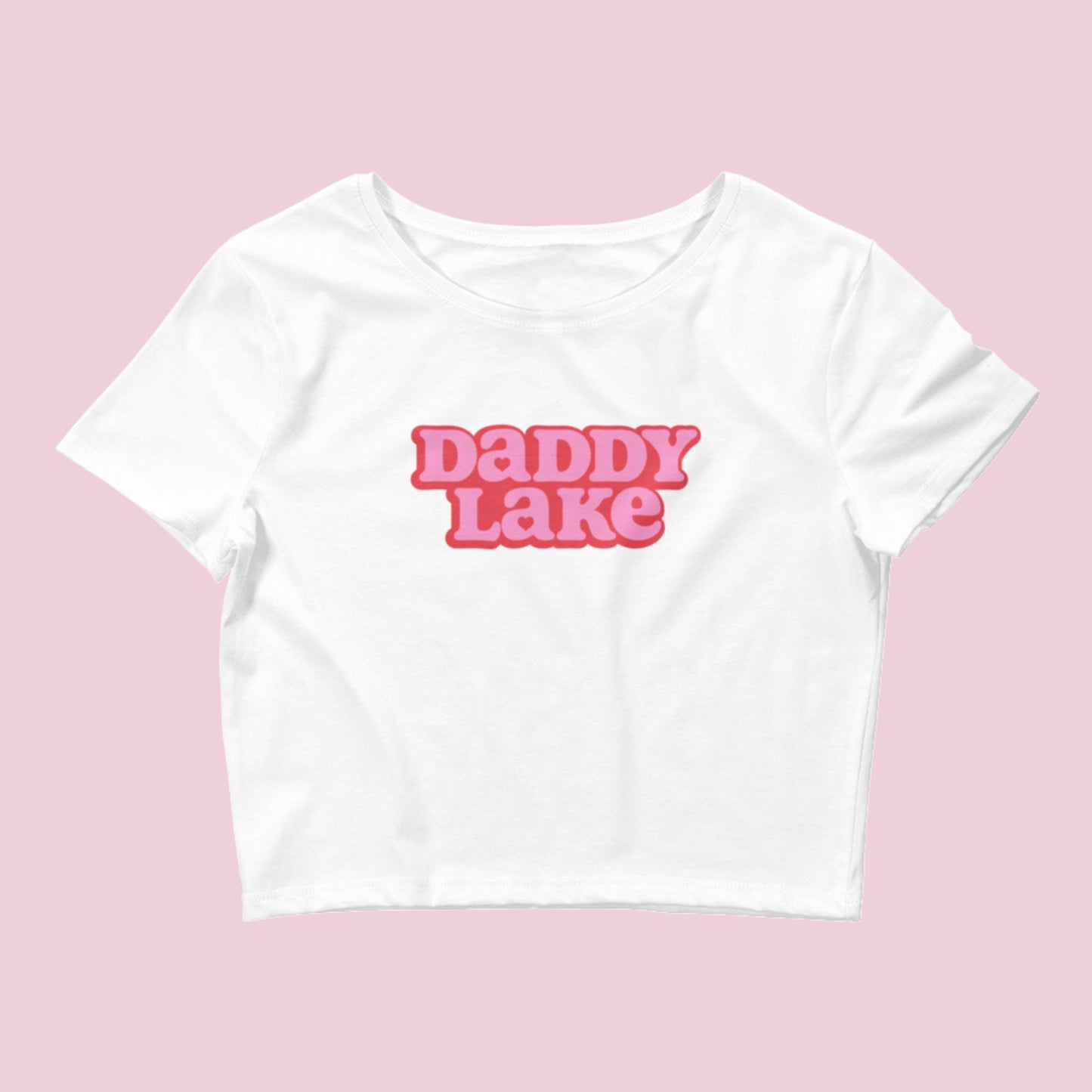 Daddy Lake Women’s Crop Baby Tee